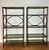 Beautiful pair of rattan shelves from the 1960s. The rattan is beautifully crafted, elegantly enhanced by shelves of...