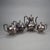 Metal 4 Piece Antique Figural Clawfoot Silver Plate Tea Set, Circa 1890 For Sale - Image 7 of 7