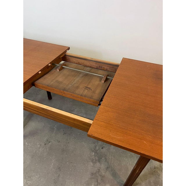 Extendable Dining Table by George Coslin for 3v, 1960 For Sale - Image 6 of 12