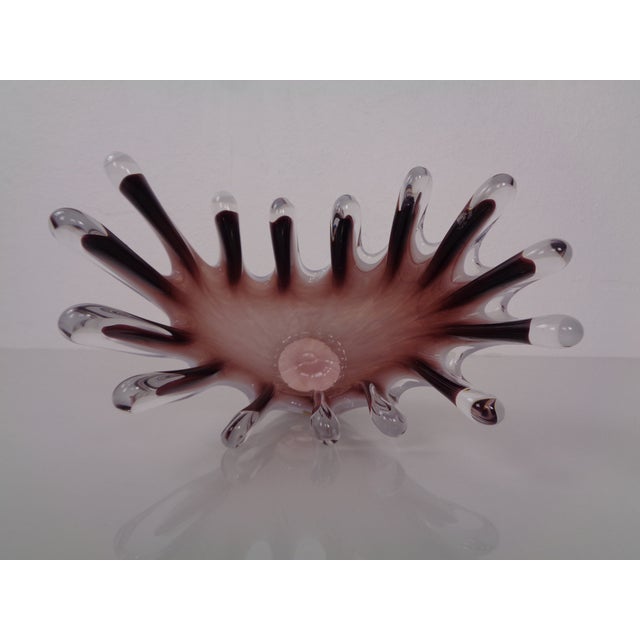 Handmade Crystal Glass Bowl from Gränna Glas, Sweden, 1970s For Sale - Image 10 of 18