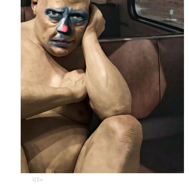 Mr Strange, The Sad Clown, 2020, Giclée Print on Fabiano Paper For Sale - Image 5 of 7