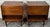 Late 20th Century Pair of Walnut Drop Door Night Stands by Carlton House Fine Furniture For Sale - Image 9 of 16