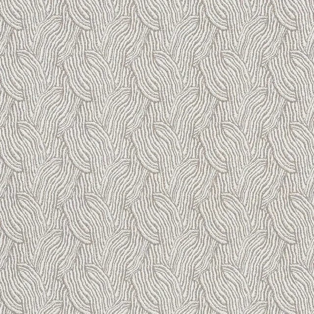 Schumacher Schumacher Strata Indoor/Outdoor Fabric in Stone For Sale - Image 4 of 4
