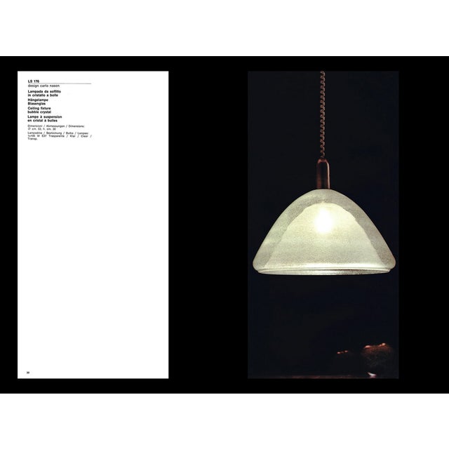 Murano Pendant Lamp by Carlo Nason for Mazzega, Italy, 1960s For Sale - Image 13 of 14
