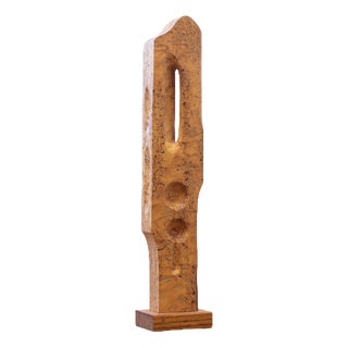 Sven Olsson, Abstract Sculpture, Burl Birch For Sale