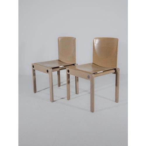 Wood Stacking Chairs by Gerd Lange for Thonet, 1970s, Set of 6 For Sale - Image 7 of 18