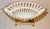 1820s French Empire White & Gold Porcelain Basket For Sale - Image 4 of 9