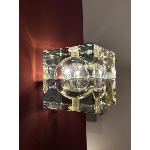 Cubosfera Wall Lights by Alessandro Mendini, Italy, 1960s, Set of 2 For Sale - Image 6 of 8