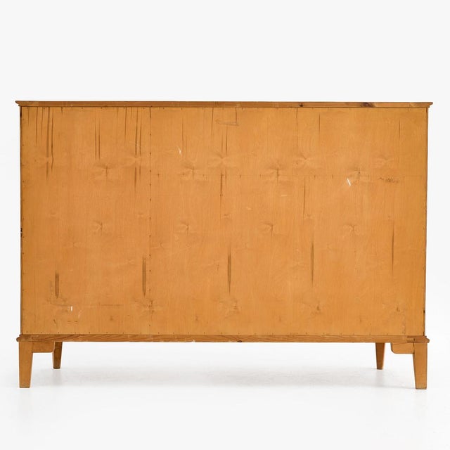 Swedish Grace Curved Cabinet, 1930s For Sale - Image 8 of 9