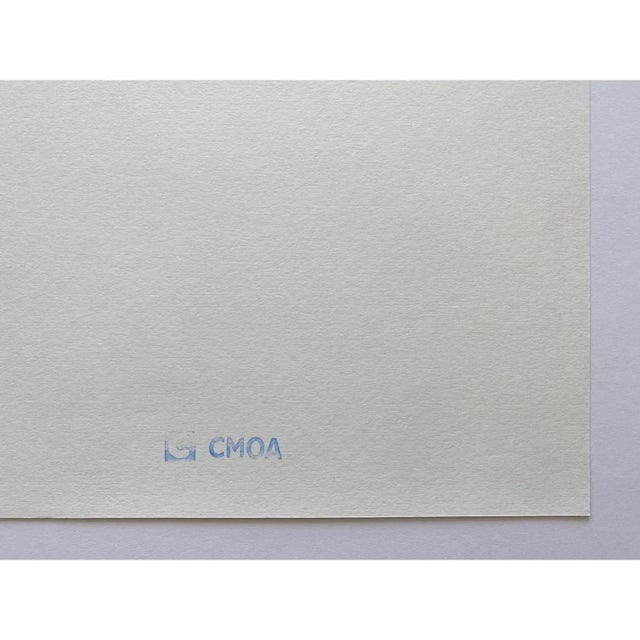 1980s 1986 Carnegie Museum of Art After Andy Warhol "Alexander the Great Orange" Lithograph For Sale - Image 5 of 7