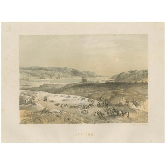 After David Roberts, Jericho Biblical Landscape, 1862, Print For Sale - Image 6 of 6