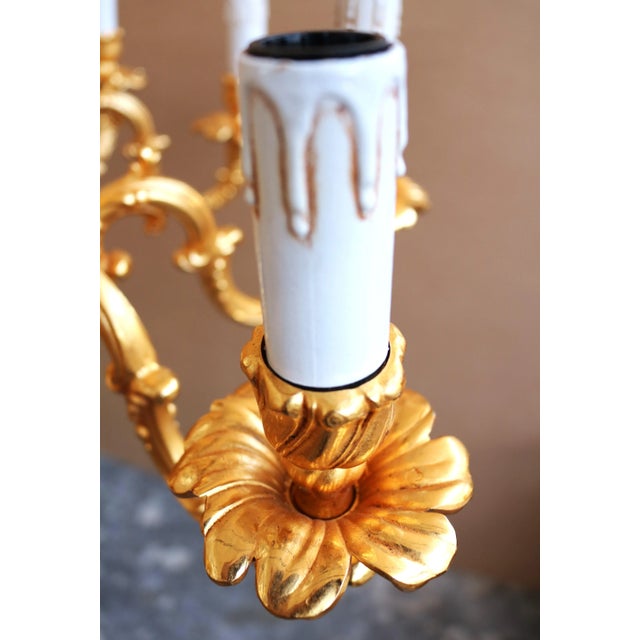 2000 - 2009 Baroque Style Pendant Light, 2000s For Sale - Image 5 of 13