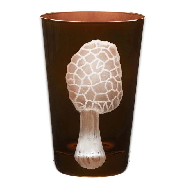 Artel ARTEL Mushrooms Collection Tumblers in Walnut - Set of 6 For Sale - Image 4 of 7