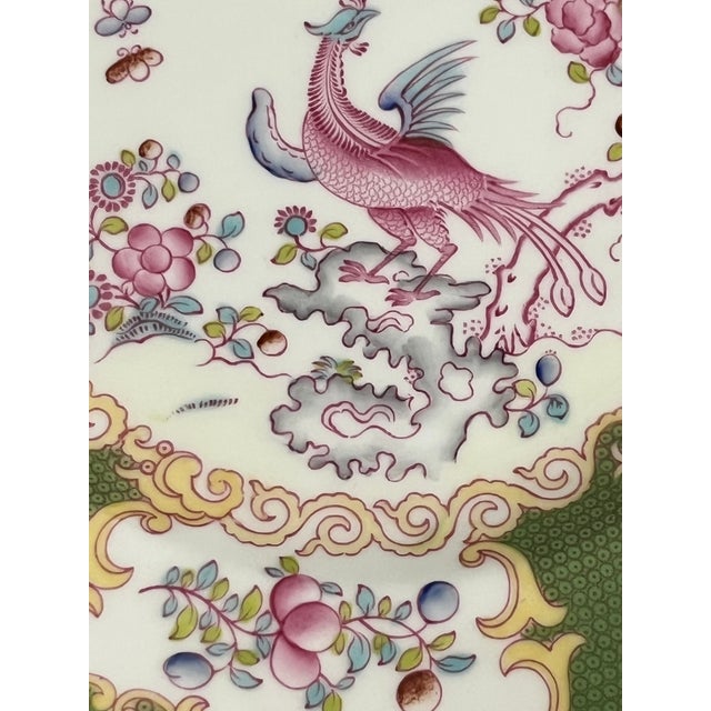 Pair Vintage Minton Cockatrice Green Salad Plates For Sale - Image 10 of 11