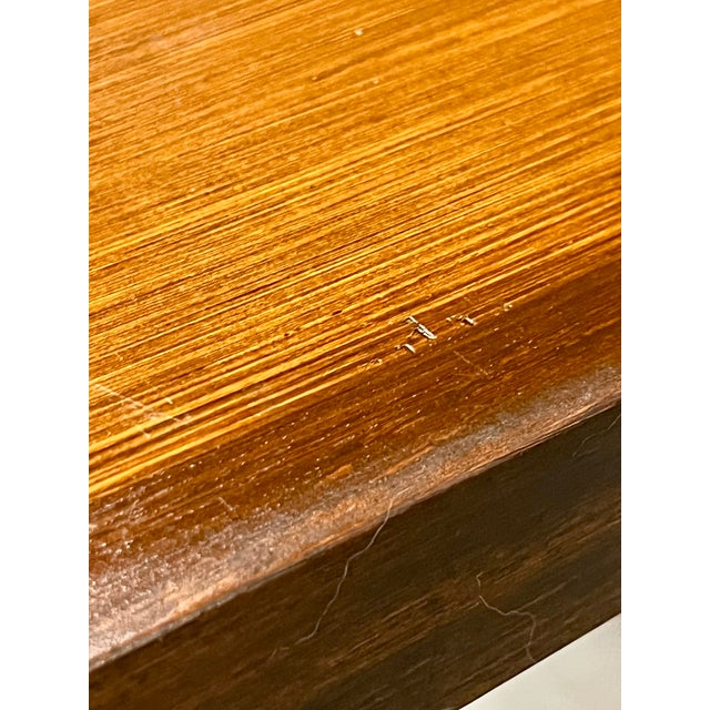 Vintage Mid Century Modern Small Parsons Side Table For Sale - Image 12 of 16