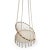 White Macrame Rope Swing Chair For Sale - Image 4 of 8