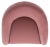 Rose Kiana Modern Accent Chair - Dusty Rose For Sale - Image 8 of 11