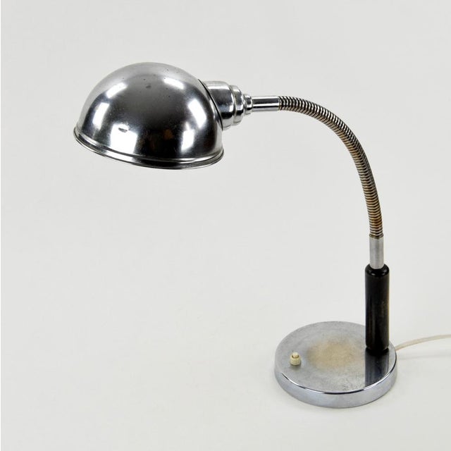 Industrial Industrial Table Lamp, 1940s For Sale - Image 3 of 7