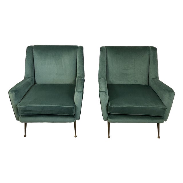 Conversation Chairs, 1950s, Set of 2 For Sale