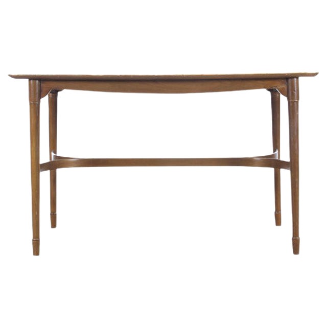 Walnut & Mahogany Coffee Table, 1950s For Sale