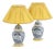 Earthenware and Bronze Lamps, 1880s, Set of 2 For Sale