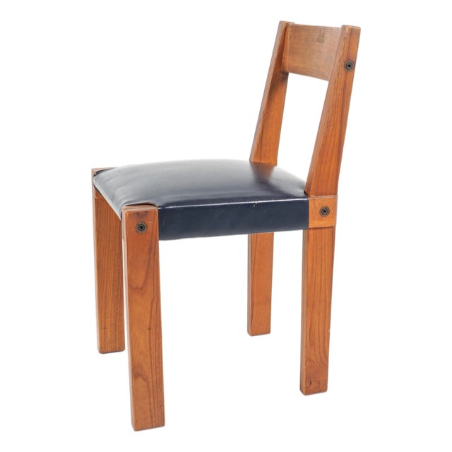 Model S24 Chairs by Pierre Chapo, 1960s, Set of 4 For Sale