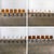 Late 20th to Early 21st Century Modern Walnut Molded Plywood Chairs Stackable Connectable Refinished Set of 6 For Sale - Image 12 of 18