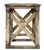 Farmhouse Matthew Izzo Home Timber Frame Oversized Console Table Made From Reclaimed Factory Beams and Floor Planks For Sale - Image 3 of 5
