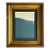 "Visualization" Abstract Art in Antique Frame, Seascape Painting Transitional Wall Art by JTS For Sale