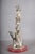 Art Deco Silver-Plated Lady with Borzoi Sculpture, 2001 For Sale - Image 6 of 8