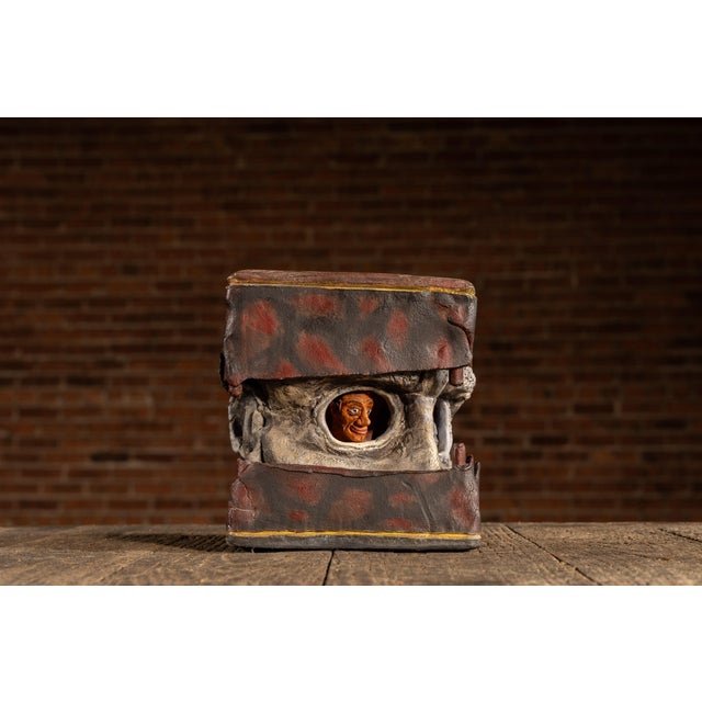 Late 20th Century Eyehole Peepers | Mixed Media Surrealist Sculpture For Sale - Image 4 of 10