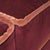 Rafaella Chaise Sofa in Red and Rusty Velvet from Biosofa For Sale - Image 12 of 14