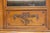 French Louis XVI Oak and Walnut Three Doors Vitrine Bookcase, 1900 For Sale - Image 6 of 18