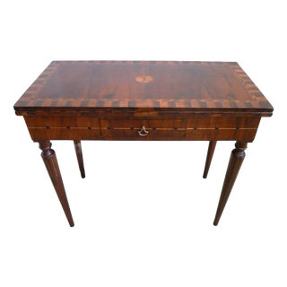 Antique Game Table, 19th Century For Sale
