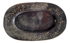 Vintage Rustic Serving Bowl, Germany, 1980s