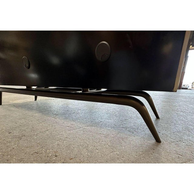 Global Views Triangle Cabinet-Brass For Sale - Image 9 of 12