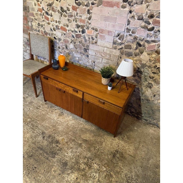 Vintage Brutalist Teak Sideboard from Meredew, 1960s For Sale - Image 4 of 18