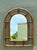Vintage Rattan Arched Wall Mirror For Sale - Image 14 of 14