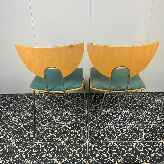 Set of Mikado Dining Chairs by Walter Leeman for Kusch + Co For Sale - Image 6 of 14