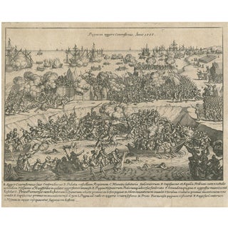 Battle of Kauwenstein Dijk, 1585, Paper For Sale