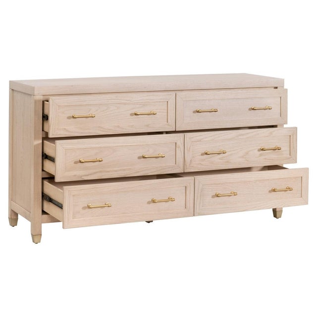 Transitional Stella 6-Drawer Double Dresser by Essentials for Living For Sale - Image 3 of 9