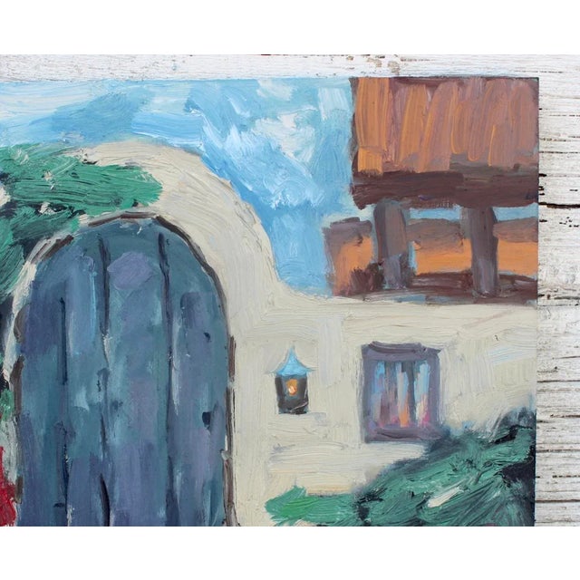 Carmel by the Sea, Garden Door (Original Oil Landscape) For Sale In Reno/Lake Tahoe - Image 6 of 12