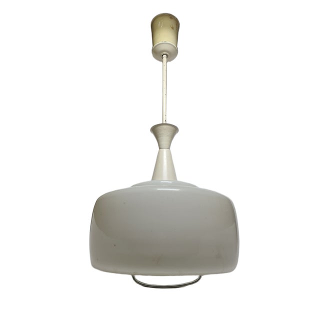 Vintage Pendant Lamp in Glass, Germany, 1960s For Sale - Image 4 of 10