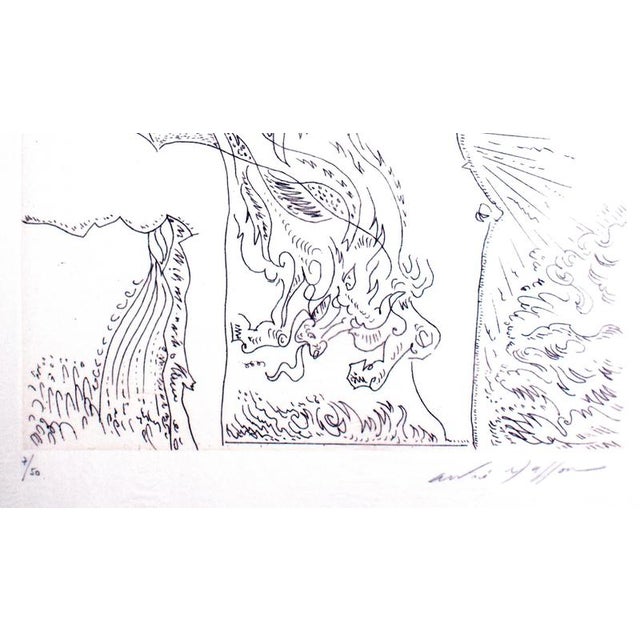André Masson, Amazones, Limited Edition 50, Mid-20th Century, Etching For Sale - Image 4 of 5