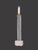 Contemporary Iced Skyline White Candleholder by Aina Kari For Sale - Image 3 of 14
