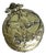 Vintage Mid-20th Century Equestrian Style Brigade Brass PocketWatch For Sale