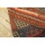 1870s Antique Red Medallion Tribal Konya Turkish Square Scatter Size Wool Rug For Sale - Image 9 of 10