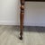 Wood Antique English Georgian Mahogany Gallery Writing Desk With Two Drawers, Circa 1830 For Sale - Image 7 of 12