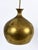 Gold Löken Brass Pendant Lamp by Helge Zimdal for Falkenbergs, 1960s For Sale - Image 8 of 18