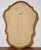 Vintage Italian Gilt Cartouche-Shaped Wall Mirror For Sale - Image 4 of 4